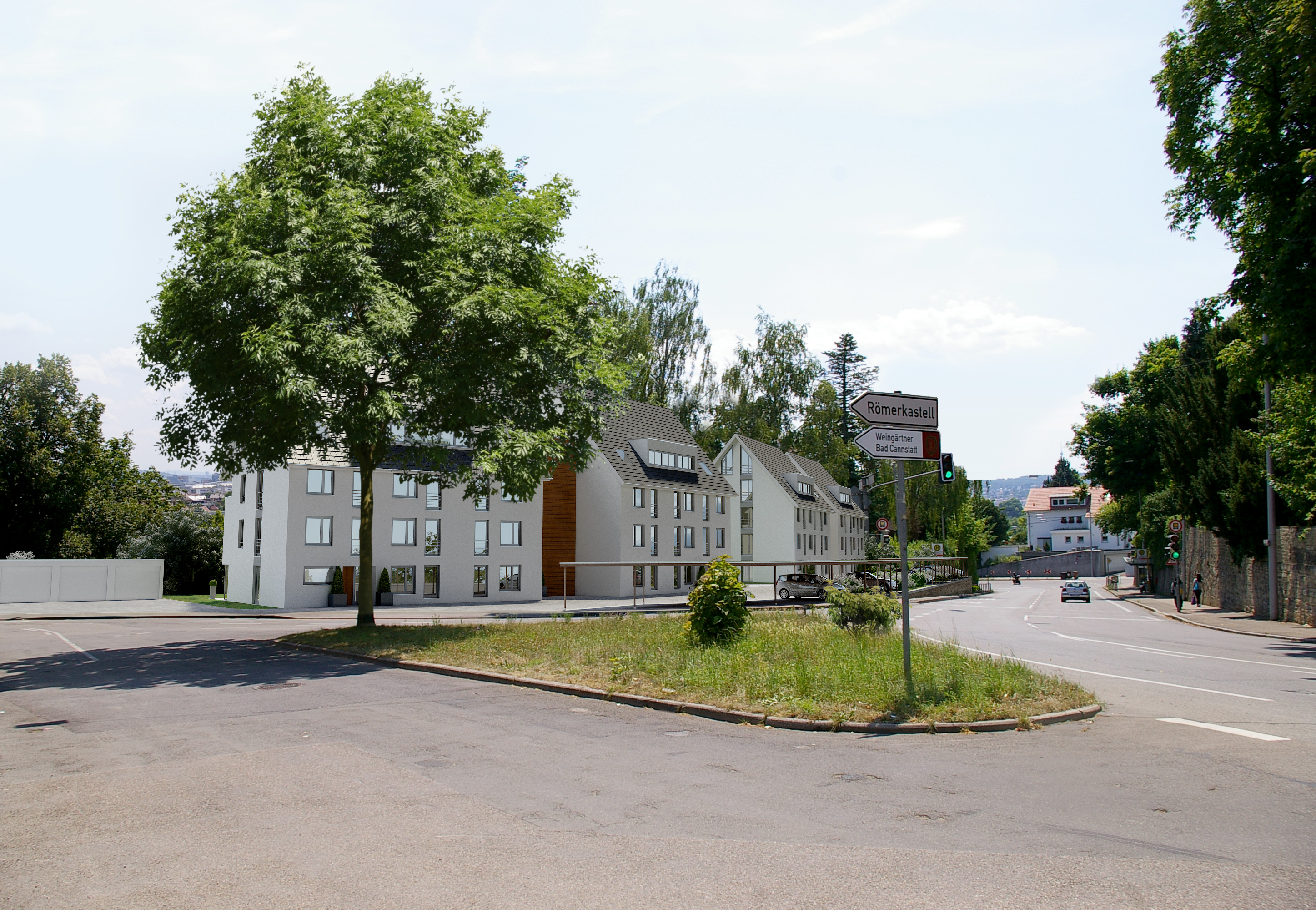 Altenburger Steige – Nordansicht