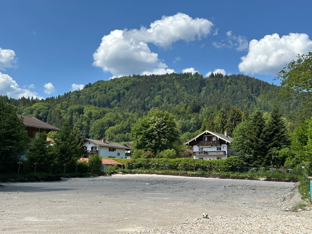 Grundstück Bad Wiessee vor Baubeginn