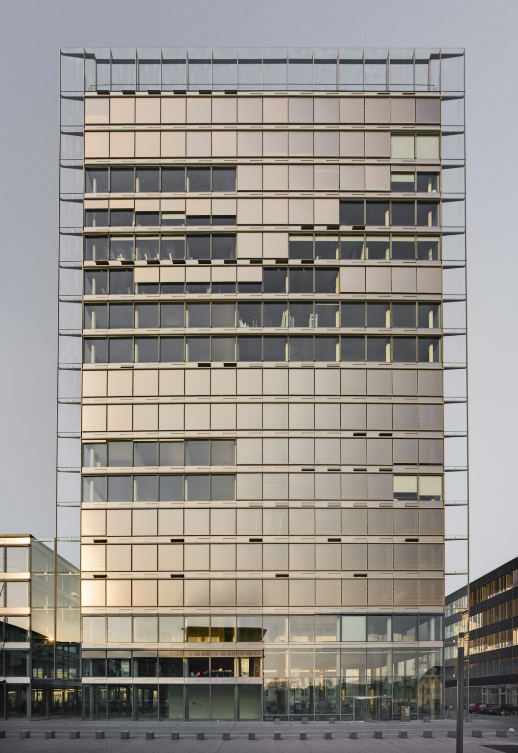 Hegau Tower Singen – Fassadendetail