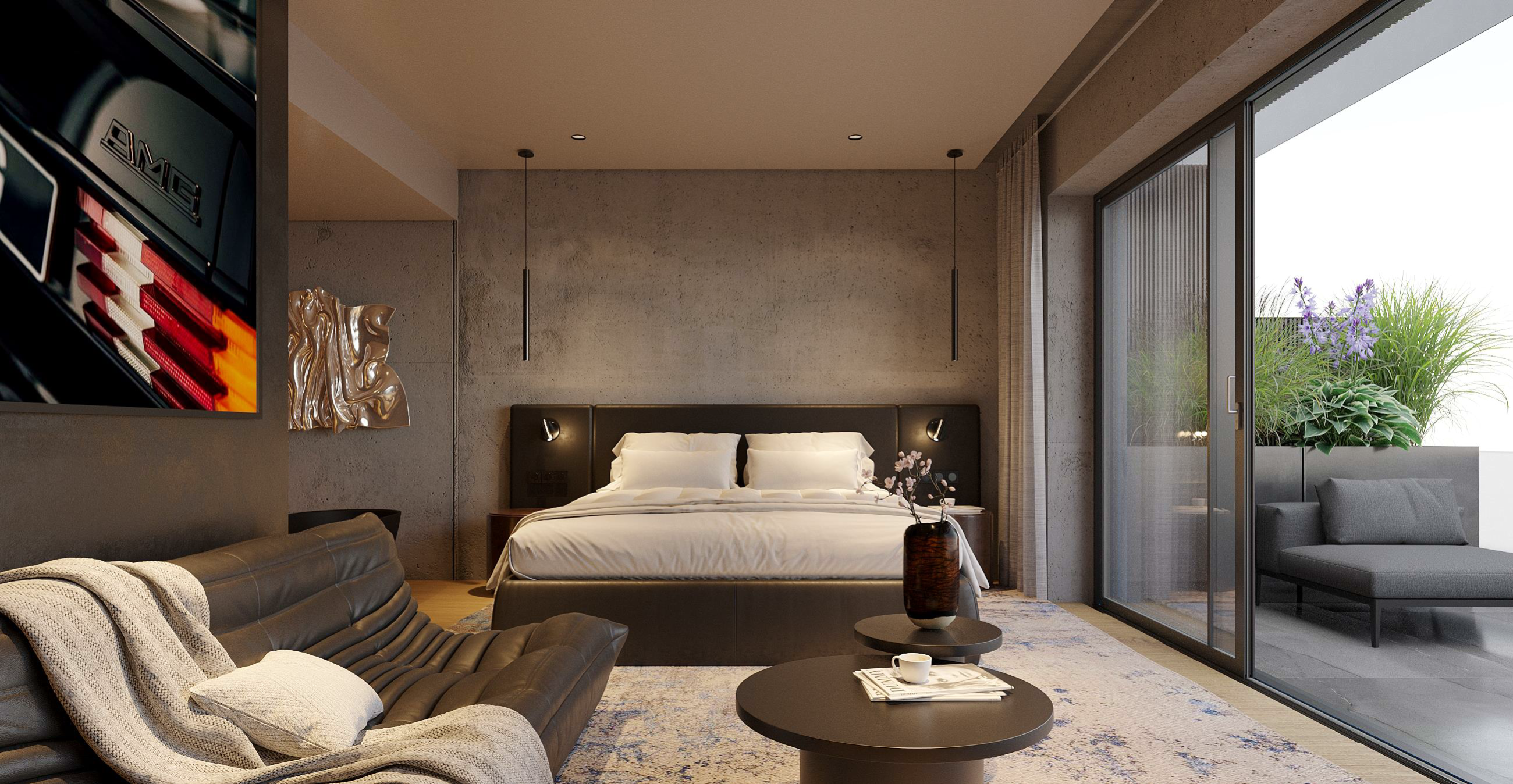 Hotel Affalterbach – Suite Ausblick