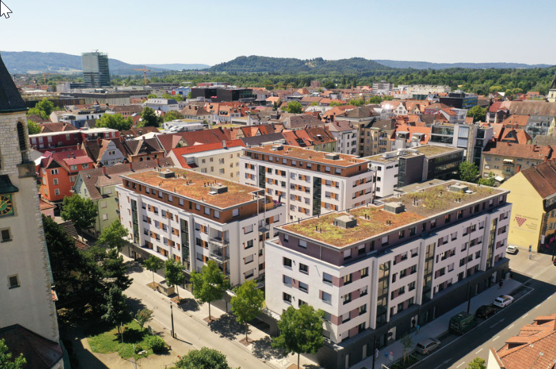 Kunsthallenareal Singen – Luftbild