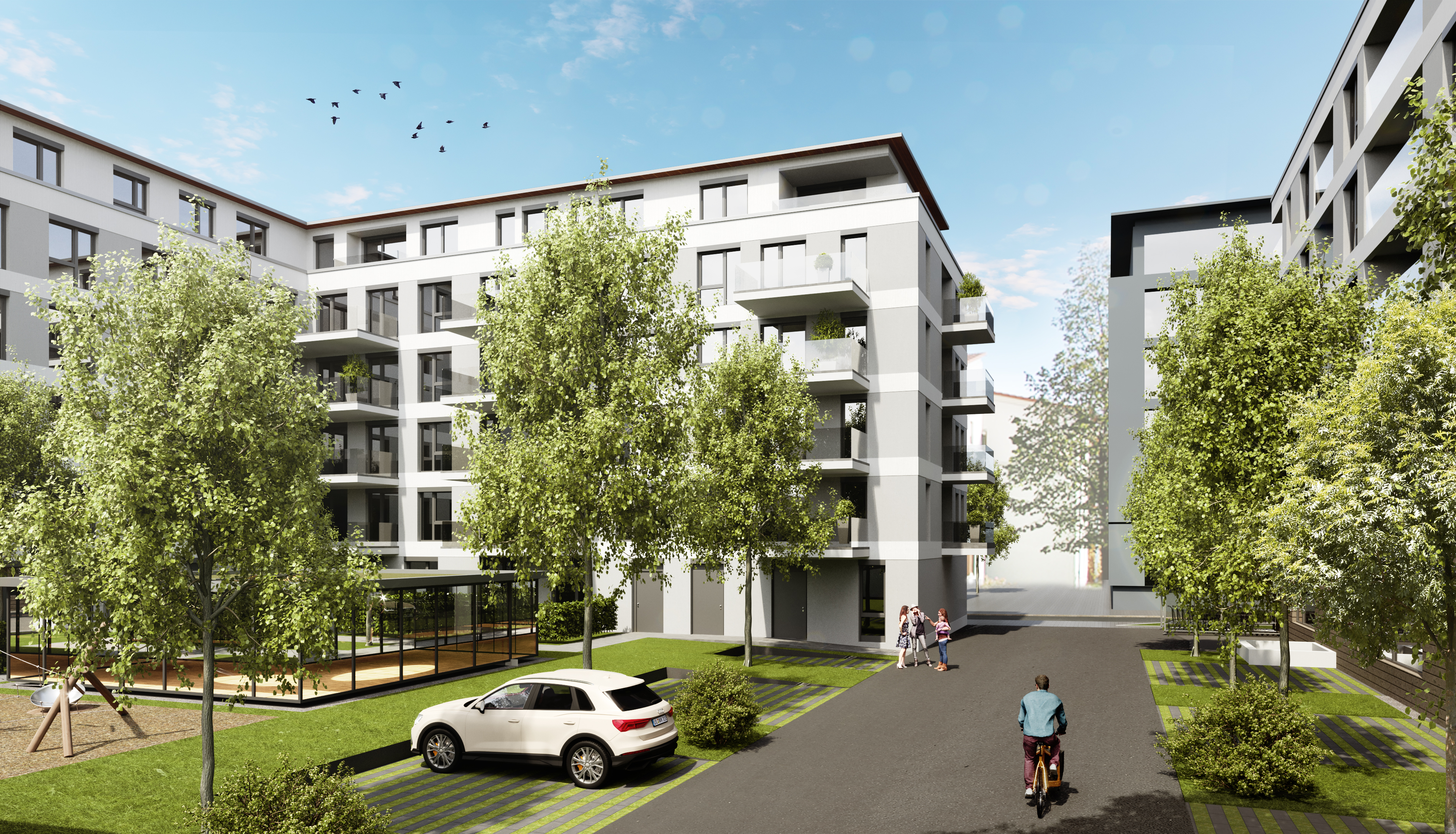 Wehrdstraße Singen – Einzelansicht Rendering 1